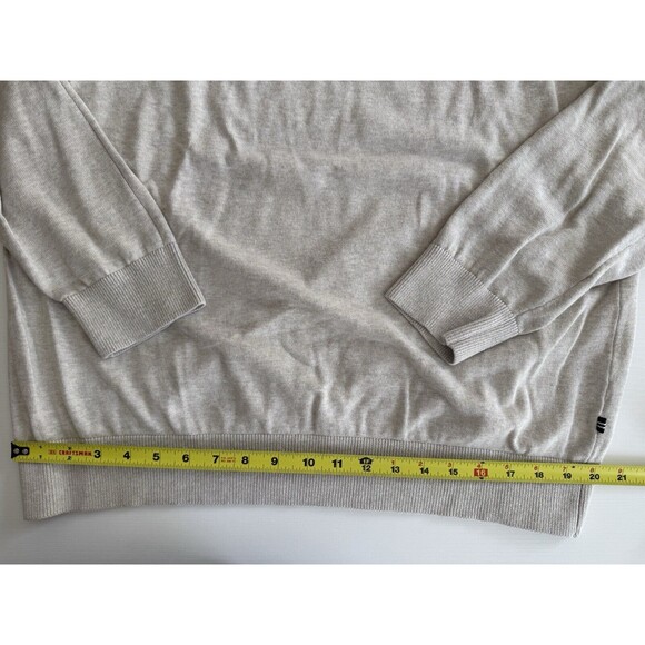 Nautica Mens Light Grey Crew Neck Knit Sweater XL - Picture 6 of 11